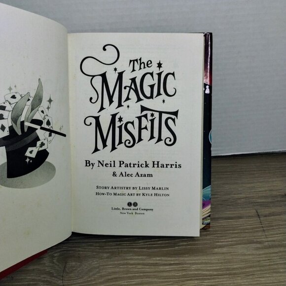 Neil Patrick Harris The Magic Misfits 1st Edition 1st Printing Hardcover Book - Picture 4 of 5